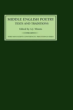 portada middle english poetry: texts and traditions (in English)