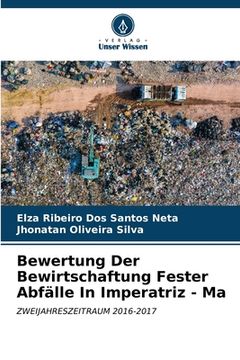 portada Bewertung Der Bewirtschaftung Fester Abfälle In Imperatriz - Ma (in German)