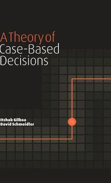 portada A Theory of Case-Based Decisions (en Inglés)