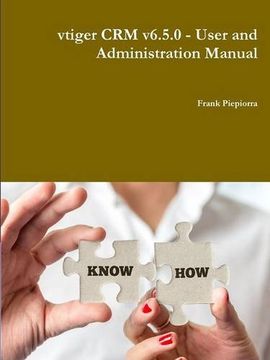 portada vtiger CRM v6.5.0 - User and Administration Manual