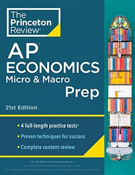 portada Princeton Review ap Economics Micro & Macro Prep, 21St Edition: 4 Practice Tests + Complete Content Review + Strategies & Techniques (2024) (College Test Preparation) (in English)