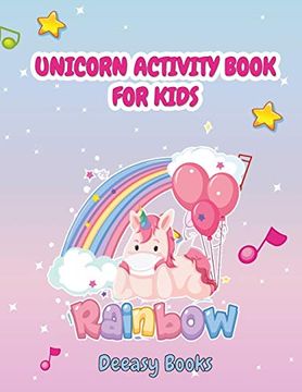 portada Unicorn Activity Book for Kids (en Inglés)