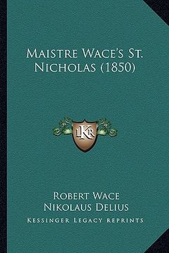 portada maistre wace's st. nicholas (1850)