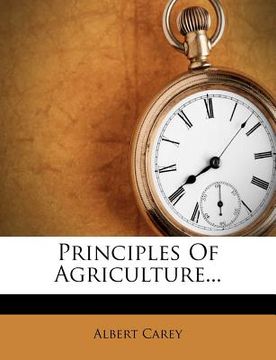 portada principles of agriculture... (in English)
