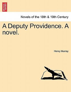 portada a deputy providence. a novel. (in English)