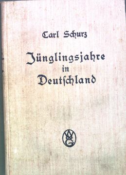 portada Jünglingsjahre in Deutschland. (en Alemán)