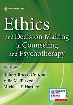 portada Ethics and Decision-Making in Counseling and Psychotherapy 5e (en Inglés)