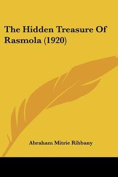 portada the hidden treasure of rasmola (1920)