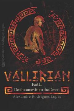 portada Vallirian - Death Comes from the Desert - English Version (en Inglés)