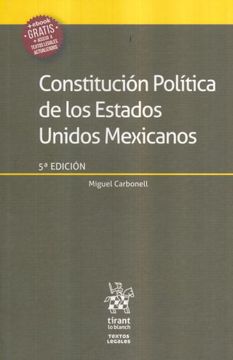 portada Constitucion Politica de los Estados Unidos Mexicanos / 5 ed.
