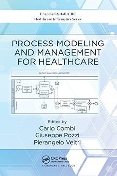 portada Process Modeling and Management for Healthcare (Chapman & Hall (en Inglés)