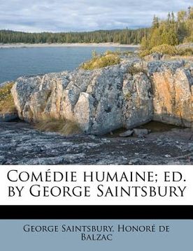 portada Comédie humaine; ed. by George Saintsbury (in French)