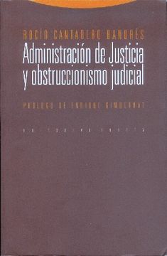 portada Administracion De Justicia Y Obstruccionismojudicial