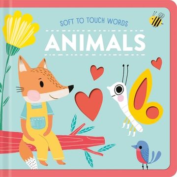 portada Soft to Touch Words Animals (en Inglés)