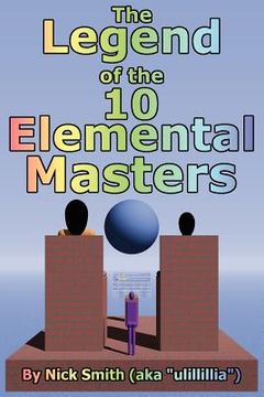 portada the legend of the 10 elemental masters (en Inglés)