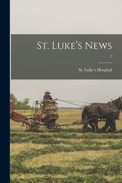 portada St. Luke's News; 7 (in English)