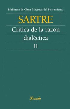 portada Critica de la Razon Dialectica ii (in Spanish)
