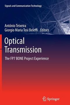 portada Optical Transmission: The Fp7 Bone Project Experience (en Inglés)