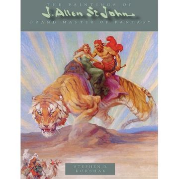 portada Paintings of J Allen St John: Grand Master of Fantasy