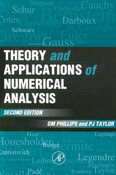 portada theory and applications of numerical analysis (en Inglés)