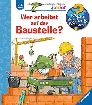 portada Wer arbeitet auf der Baustelle? (in German)