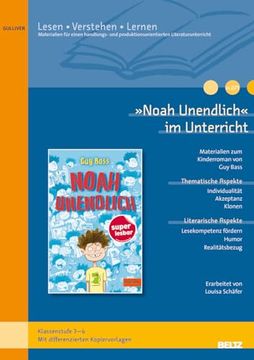 portada Noah Unendlich' im Unterricht (en Alemán)
