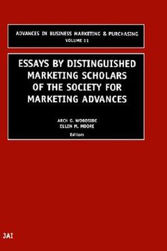 portada essays by distinguished marketing scholars of the society for marketing advances (en Inglés)