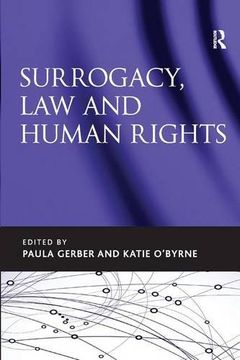 portada Surrogacy, Law and Human Rights (en Inglés)