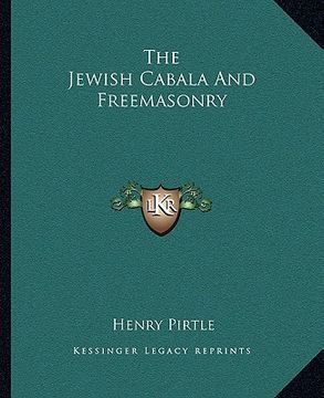 portada the jewish cabala and freemasonry (en Inglés)