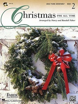 portada christmas for all time - book 2 with enhanced cd: adult piano adventures (en Inglés)