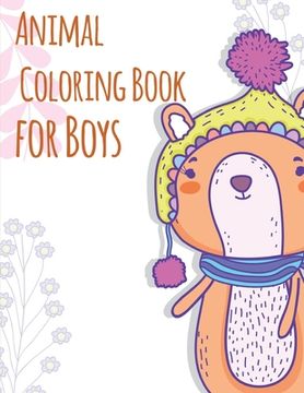 portada Animal Coloring Book For Boys: Cute Christmas Coloring pages for every age (in English)