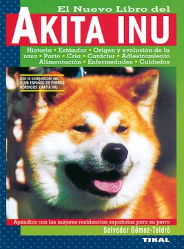 portada El Nuevo Libro del Akita inu (in Spanish)