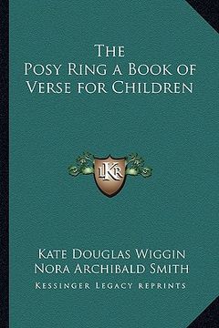 portada the posy ring a book of verse for children