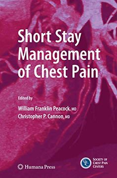 portada Short Stay Management of Chest Pain (Contemporary Cardiology) (en Inglés)