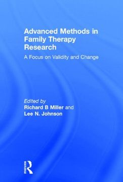 portada Advanced Methods in Family Therapy Research: A Focus on Validity and Change