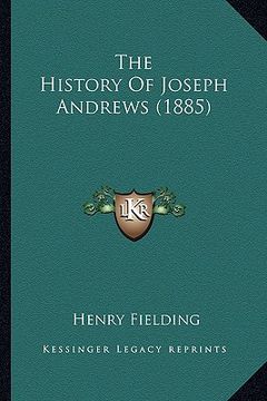 portada the history of joseph andrews (1885) (en Inglés)