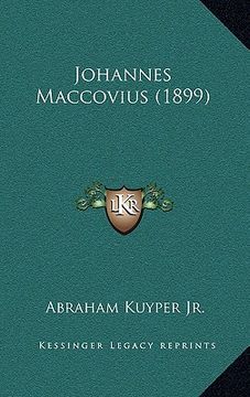 portada johannes maccovius (1899) (in English)