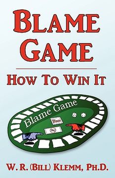 portada blame game. how to win it (en Inglés)