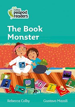 portada Level 3 – the Book Monster (Collins Peapod Readers) (in English)