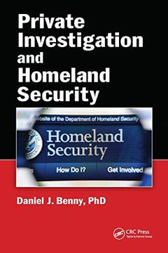 portada Private Investigation and Homeland Security (en Inglés)