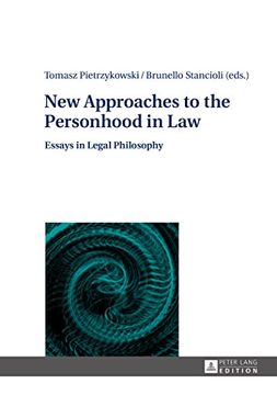 portada New Approaches to the Personhood in Law: Essays in Legal Philosophy