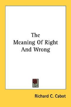 portada the meaning of right and wrong