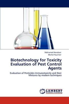 portada biotechnology for toxicity evaluation of pest control agents (in English)