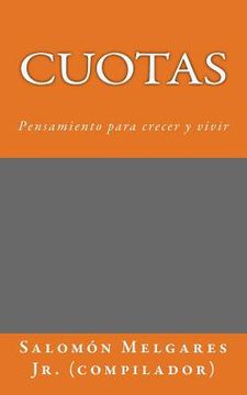 portada Cuotas: Pensamiento para crecer y vivir (in Spanish)