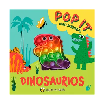 portada Pop it libro sensorial - Dinosaurios (in Spanish)
