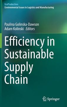 portada Efficiency in Sustainable Supply Chain (en Inglés)
