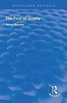 portada The Fool of Quality: Volume 1 (Routledge Revivals) (en Inglés)