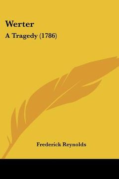 portada werter: a tragedy (1786) (en Inglés)