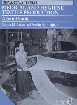 portada medical and hygiene textile production: a handbook (in English)