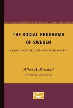 portada The Social Programs of Sweden: A Search for Security in a Free Society